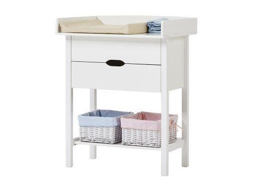 HoppeKids Isabella Puslebord m. 2 Skuffer - Puslebord test - Babyhelp.dk