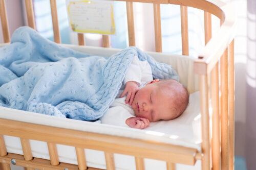 bedside crib